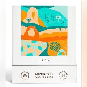 Reach International Outfitters NIB Utah Adventure Bucket List Scratch-Off Cards
